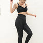 Lace Edge Yoga Set - Activewear Yoga Outfit