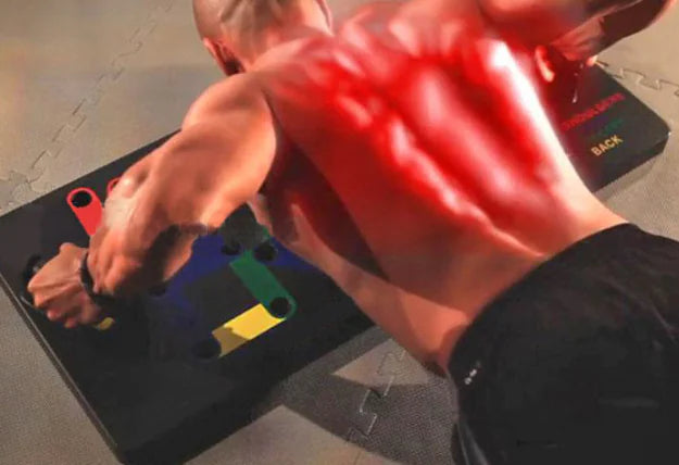 Push-Up Stand and Board for Core Workout