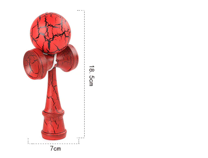 Wooden Juggling Ball and Sword Ball Set