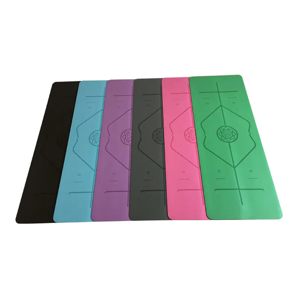 Natural Rubber Yoga Mat - Luxury Exercise Mat
