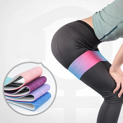 Yoga Resistance Bands for Glute Training and Squats