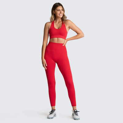 Seamless Knit Yoga Set for Women - Activewear Outfit