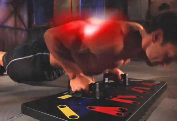 Push-Up Stand and Board for Core Workout