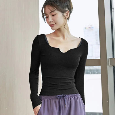 Women's Quick Dry Yoga T-shirt for Activewear