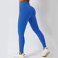 Women's High-Waist Peach Hip Fitness Pants