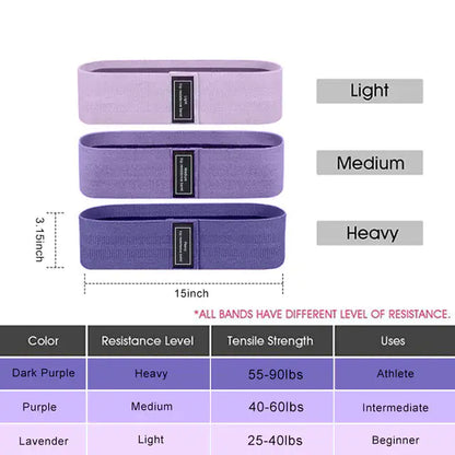 Hip Lifting Resistance Band for Fitness and Stretching