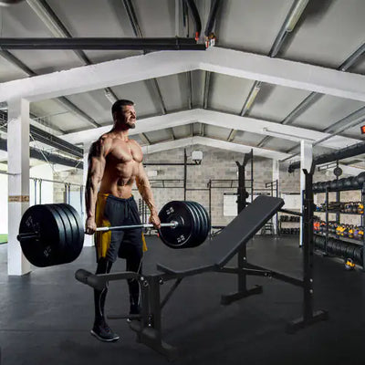 Home Gym Olympic Bench Combo