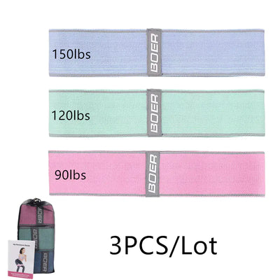 Yoga Resistance Bands for Strength Training and Stretching