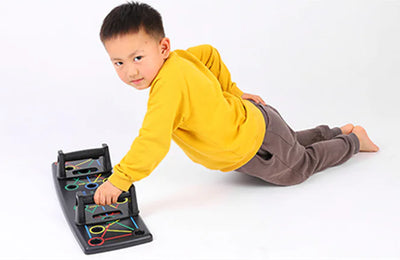 Push-Up Stand and Board for Core Workout