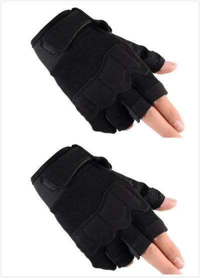 Tactical Gloves, Half-Finger Gloves, Camouflage Gear