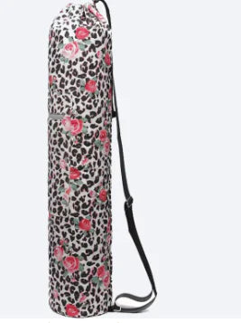 Printed Canvas Yoga Backpack