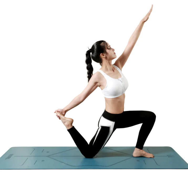 5mm Natural Rubber Suede High-End Non-Slip Yoga Mat