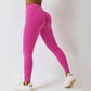 Women's High-Waist Peach Hip Fitness Pants