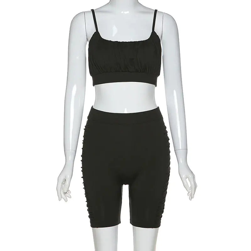 Summer Women's Solid Color Activewear Set (2020)