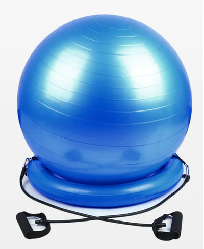 Yoga Ball Base Stand with Anti-Burst Storage Ring