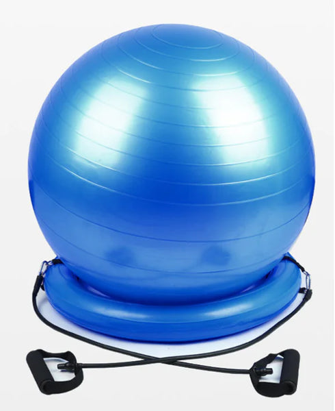 Yoga Ball Base Stand with Anti-Burst Storage Ring