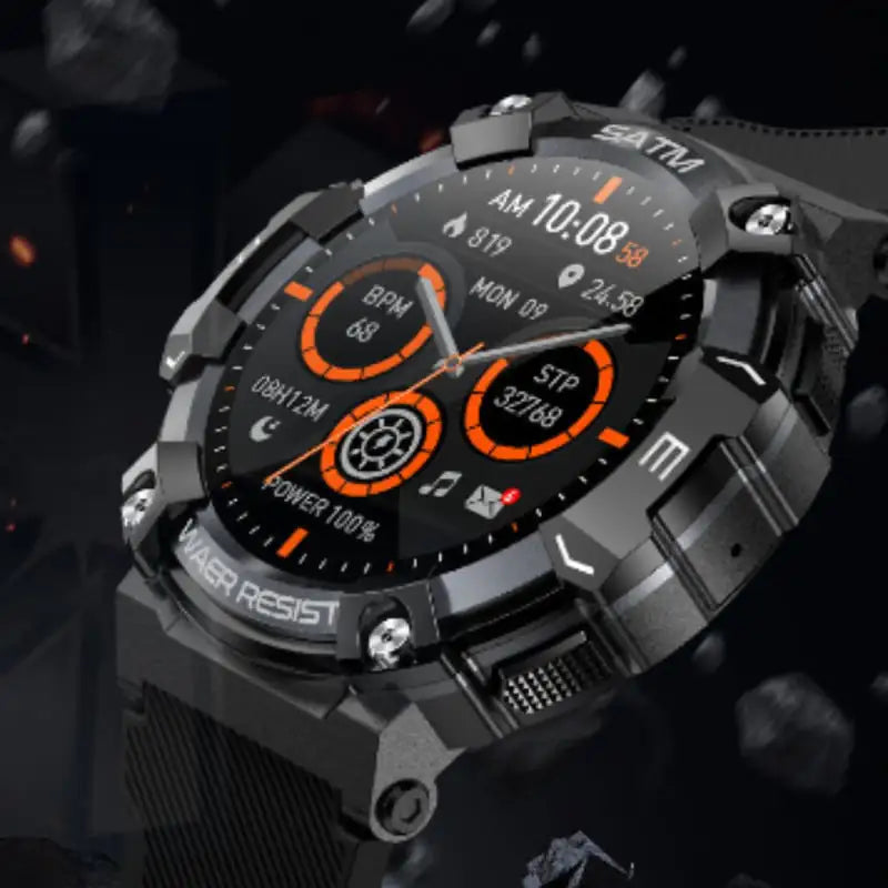 Multi-Function Smart Watch with Heart Rate & Sleep Monitor