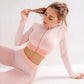 Seamless Yoga Set for Women - Fitness Activewear