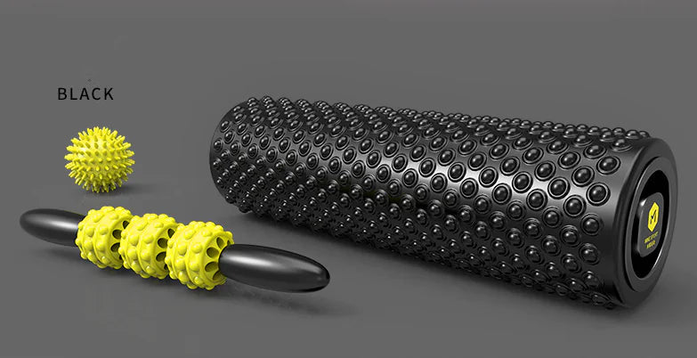 Foam Roller and Yoga Column Set for Muscle Relaxation