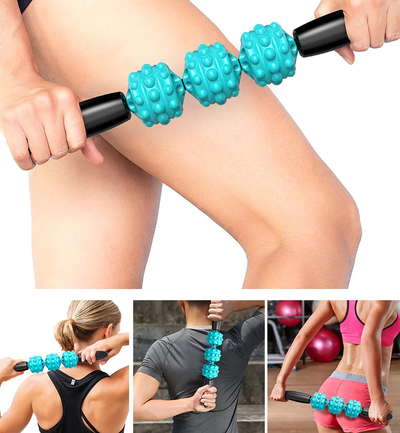 Foam Roller and Yoga Column Set for Muscle Relaxation